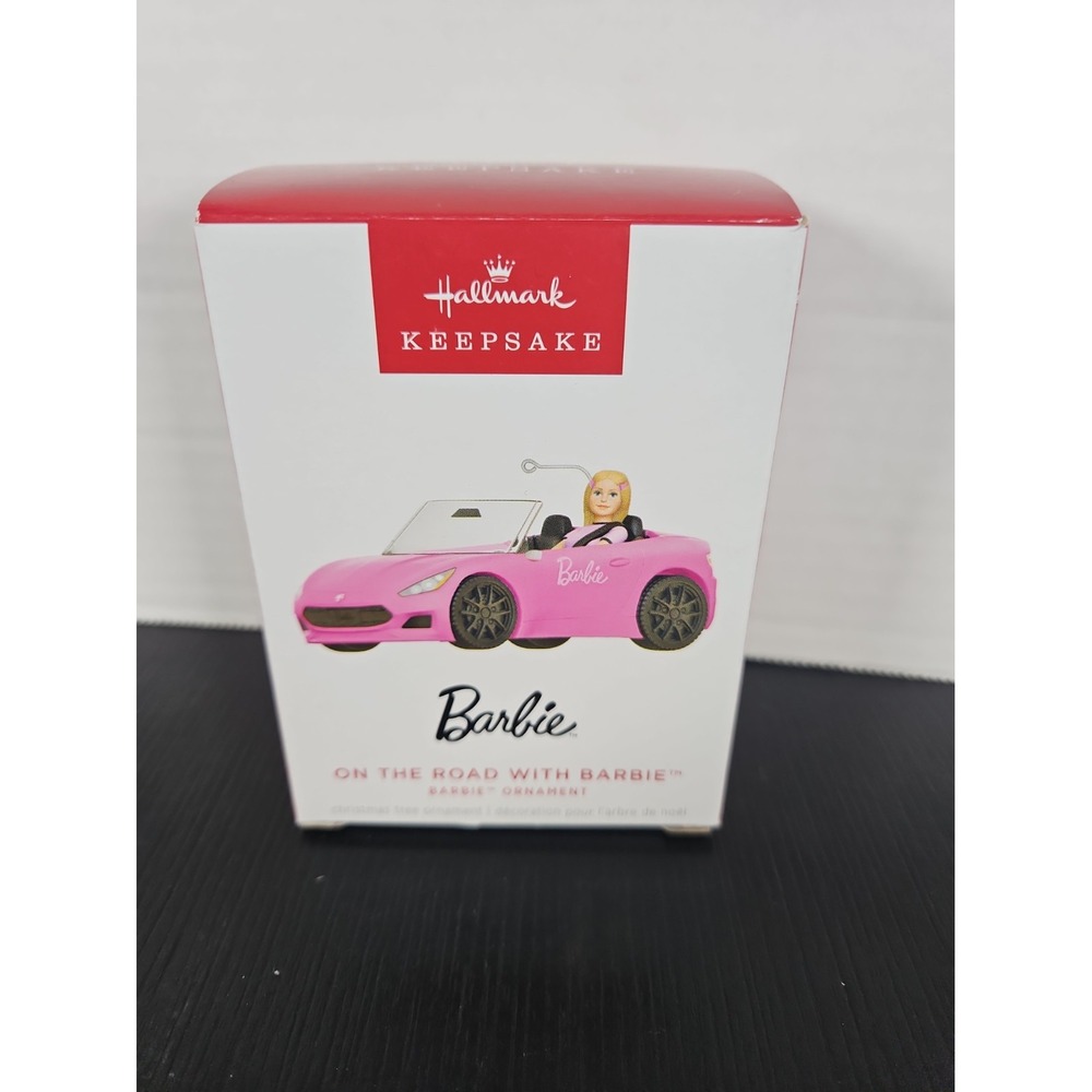 2025 Hallmark Keepsake Ornament "On The Road With Barbie" New in Box